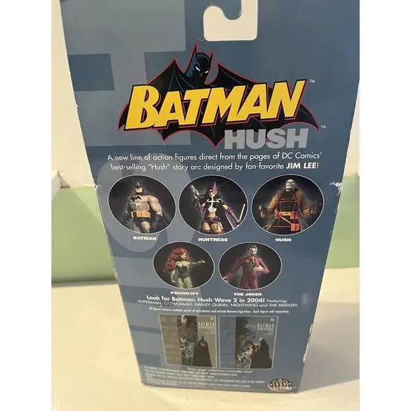 Vintage Collectible DC Batman Hush Action Figure Toys 2004 - MINT